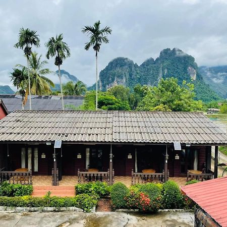 Bungalows Le Jardin Vangvieng Vang Vieng Luaran gambar