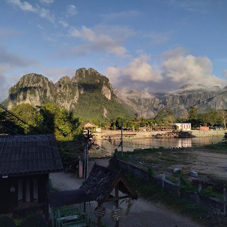Bungalows Le Jardin Vangvieng Vang Vieng Luaran gambar