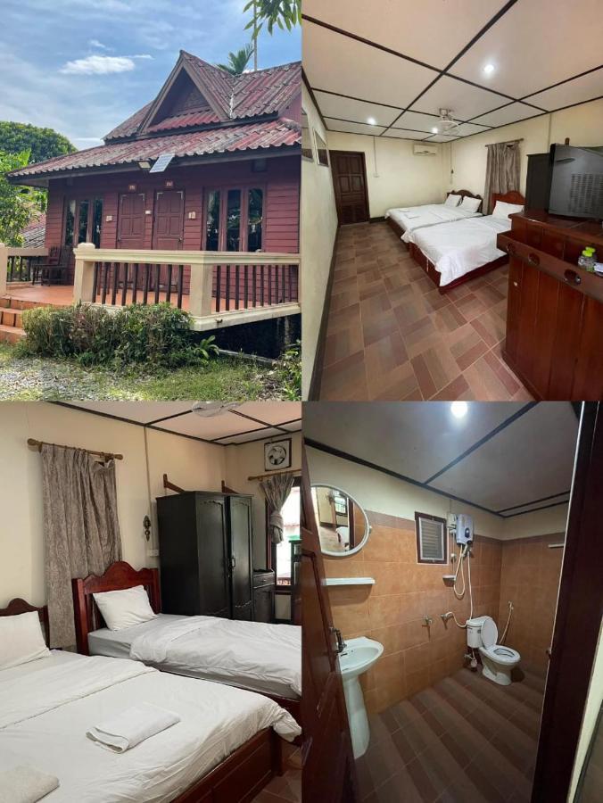 Bungalows Le Jardin Vangvieng Vang Vieng Luaran gambar
