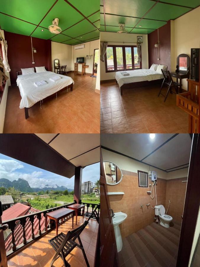 Bungalows Le Jardin Vangvieng Vang Vieng Luaran gambar
