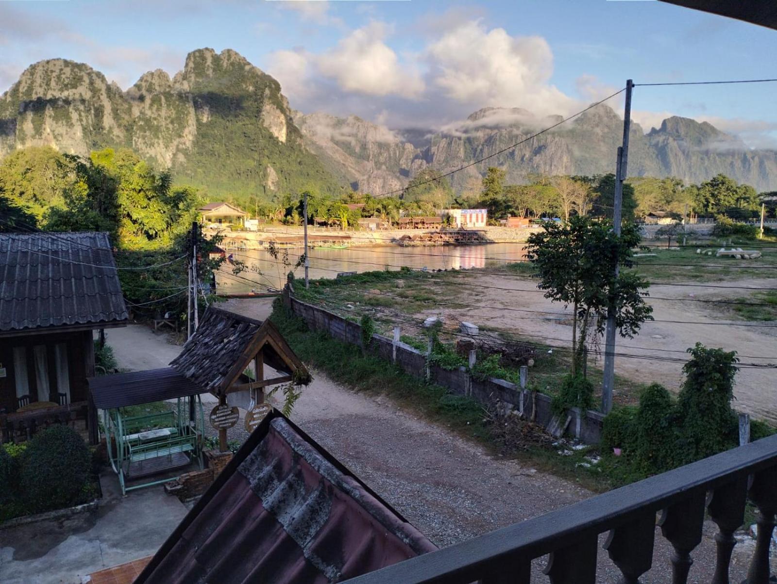 Bungalows Le Jardin Vangvieng Vang Vieng Luaran gambar
