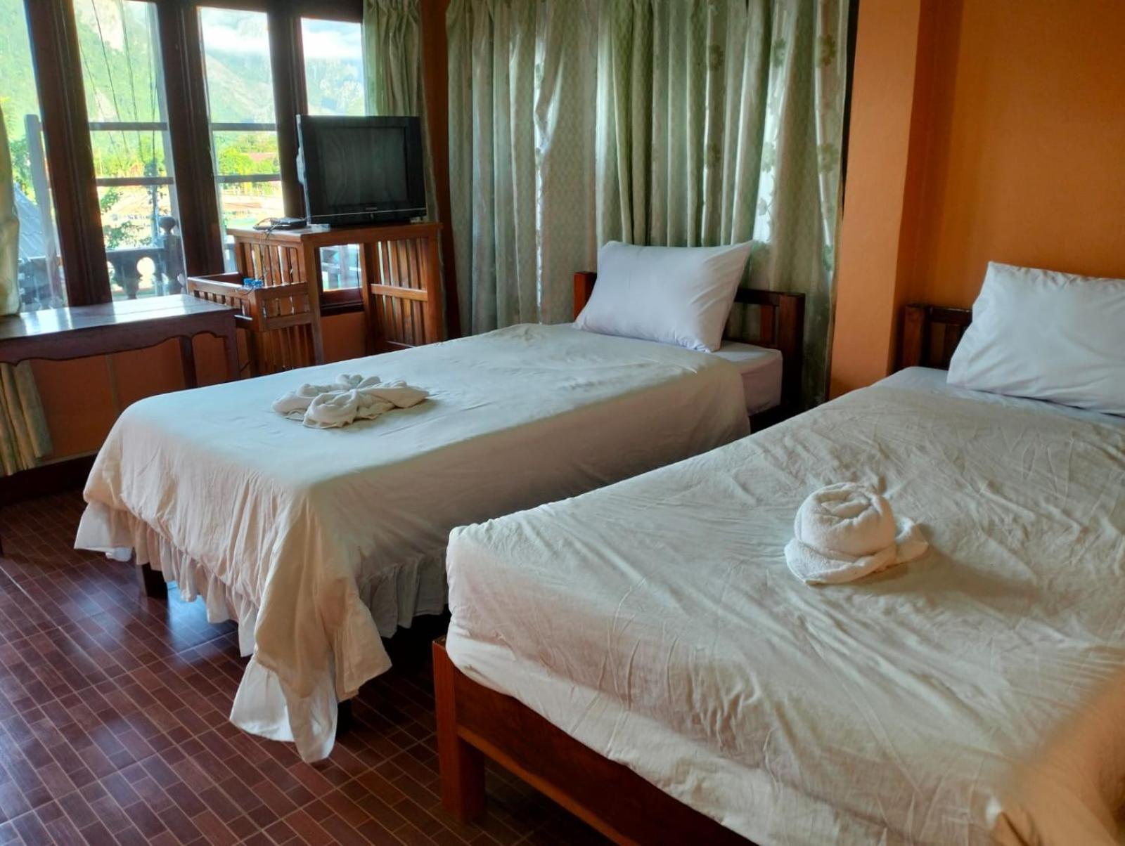Bungalows Le Jardin Vangvieng Vang Vieng Luaran gambar