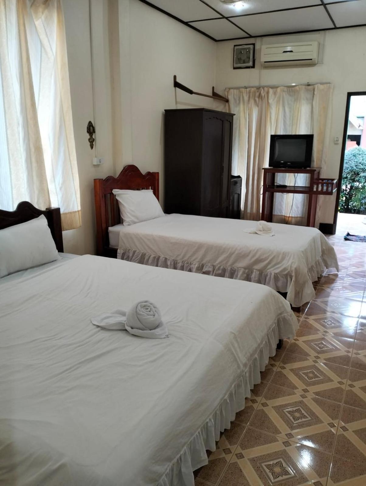 Bungalows Le Jardin Vangvieng Vang Vieng Luaran gambar