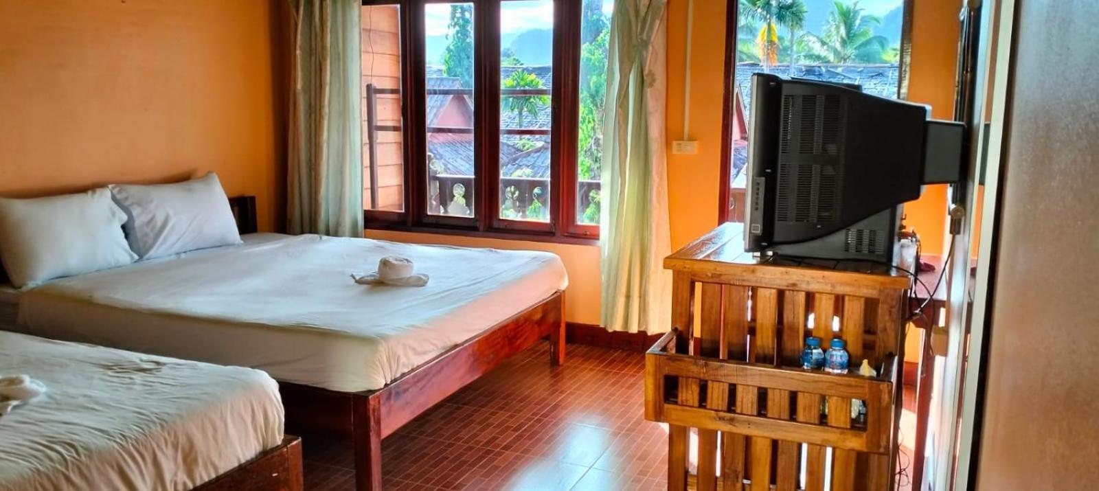 Bungalows Le Jardin Vangvieng Vang Vieng Luaran gambar