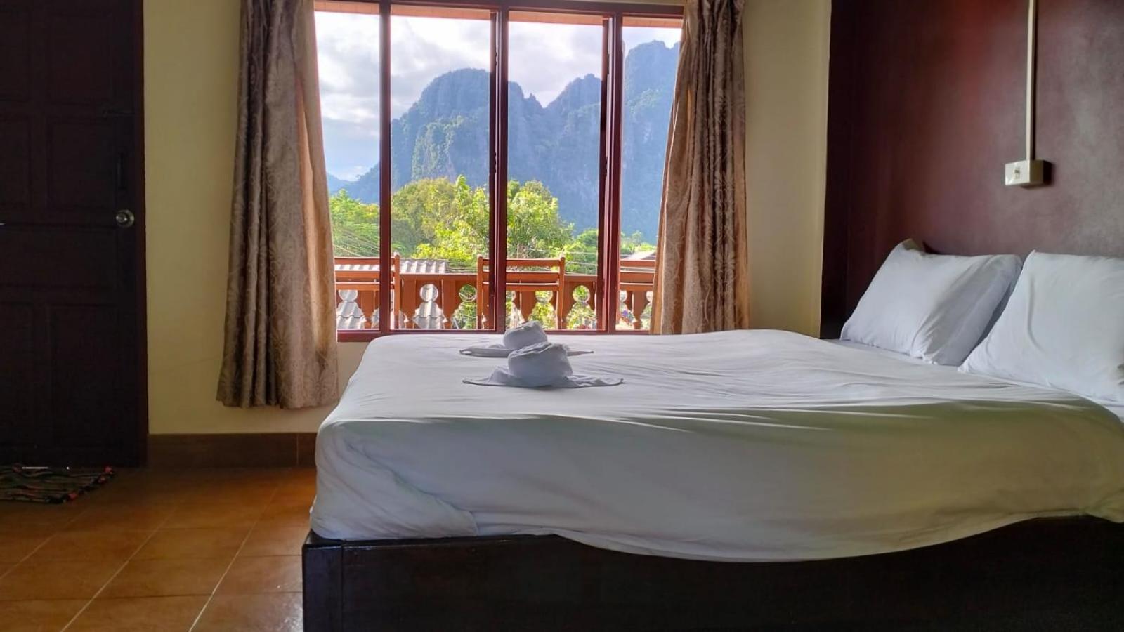 Bungalows Le Jardin Vangvieng Vang Vieng Luaran gambar